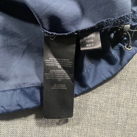 Nascar Stormtech Full-Zip Windbreaker Jacket Mens Medium‎ Blue Vented Wicking - Picture 10 of 13